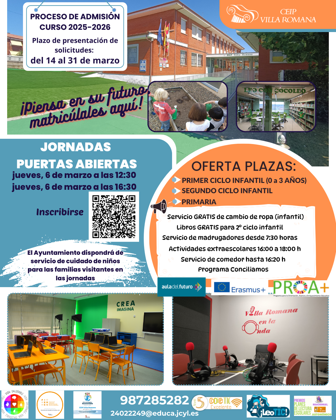 admisión 25-26 CARTEL PUERTAS